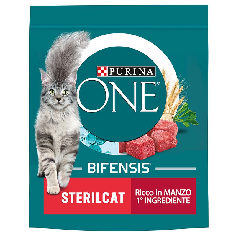 Bitiba Purina ONE SterilCat con Manzo Crocchette per gatti