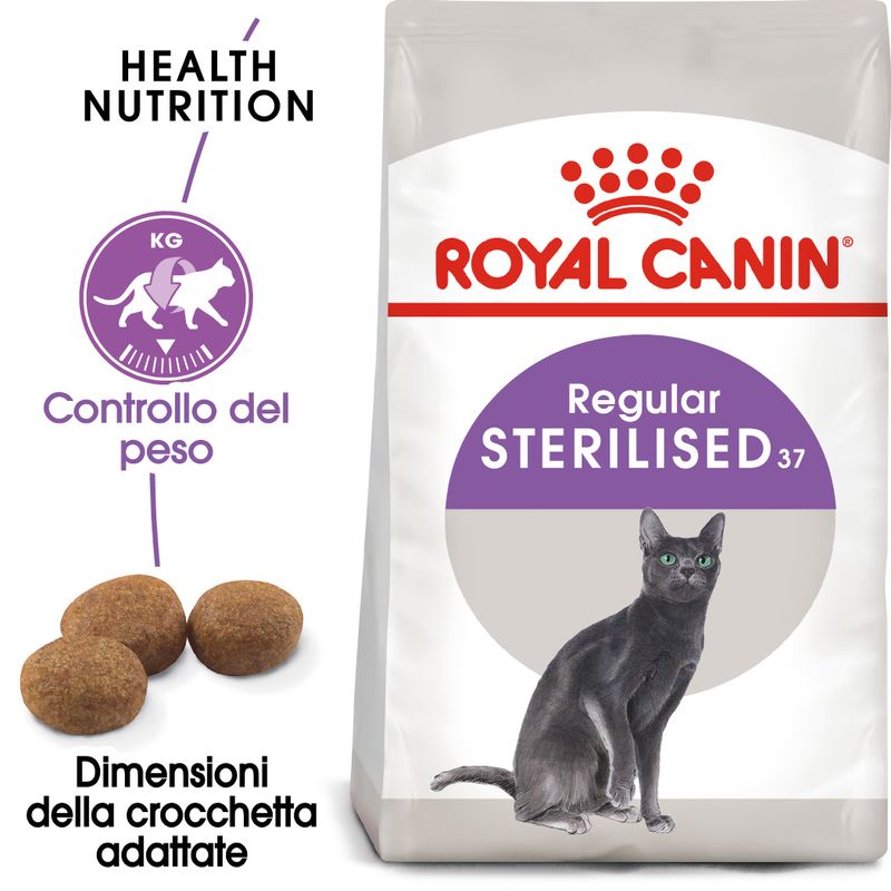 Bitiba Royal Canin Sterilised 37 Crocchette per gatti Italy