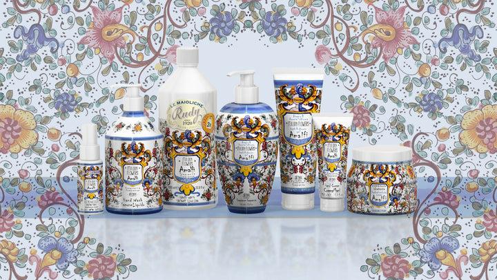 Rudy Profumi Bagno docciaschiuma da 700 mLfico nero e rosa biancaLinea Amalfi Fino Al -60%