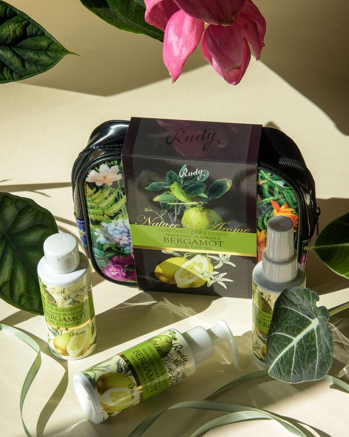 Rudy Profumi Pochette con Bagno & Doccia Schiuma Crema Corpo Acqua Profumata 100 mLNature&AromeLinea Bergamot 2025