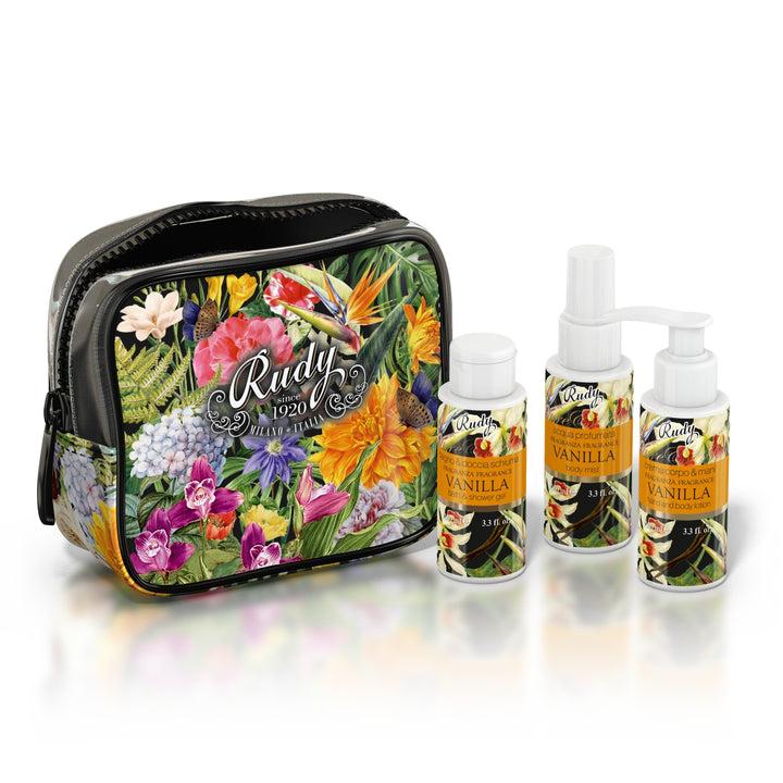 Rudy Profumi Pochette con Bagno & Doccia Schiuma Crema Corpo Acqua Profumata 100 mLNature&AromeLinea Vanilla In Linea