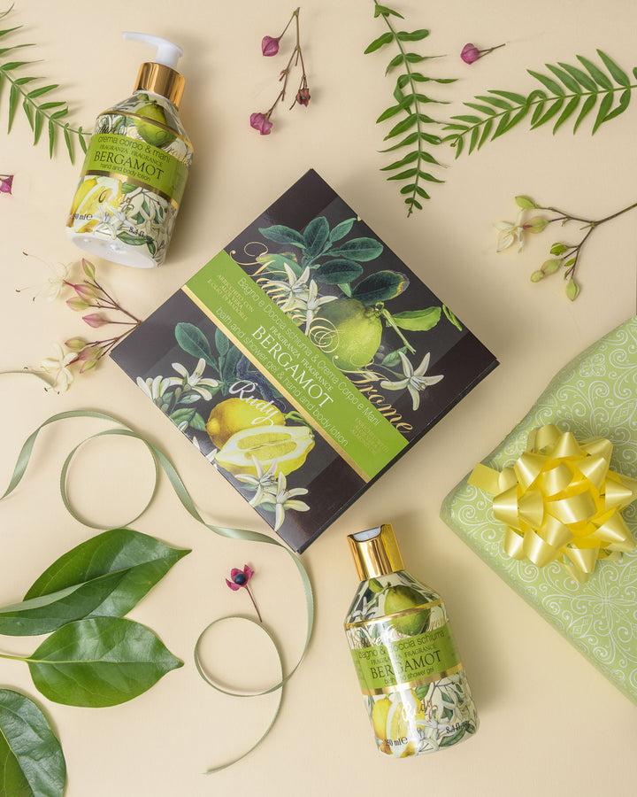 Rudy Profumi Scatola regalo con Crema Corpo & Mani + Bagno & Doccia Schiuma 250 mLNature&AromeLinea Bergamot Vendita