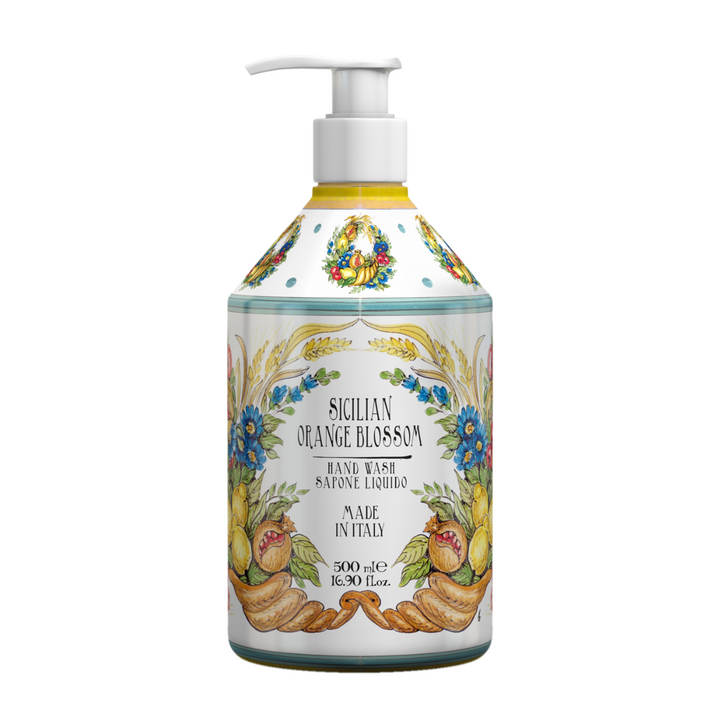 Rudy Profumi Sapone liquido mani da 500 mLLinea Fiori d'arancio di Sicilia Saldi Di Fabbrica