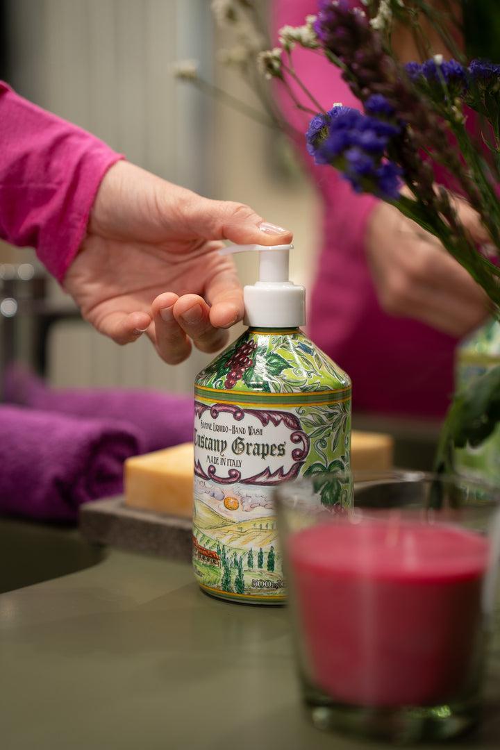 Rudy Profumi Sapone liquido mani da 500 mLLinea Tuscany grapes Convenienza