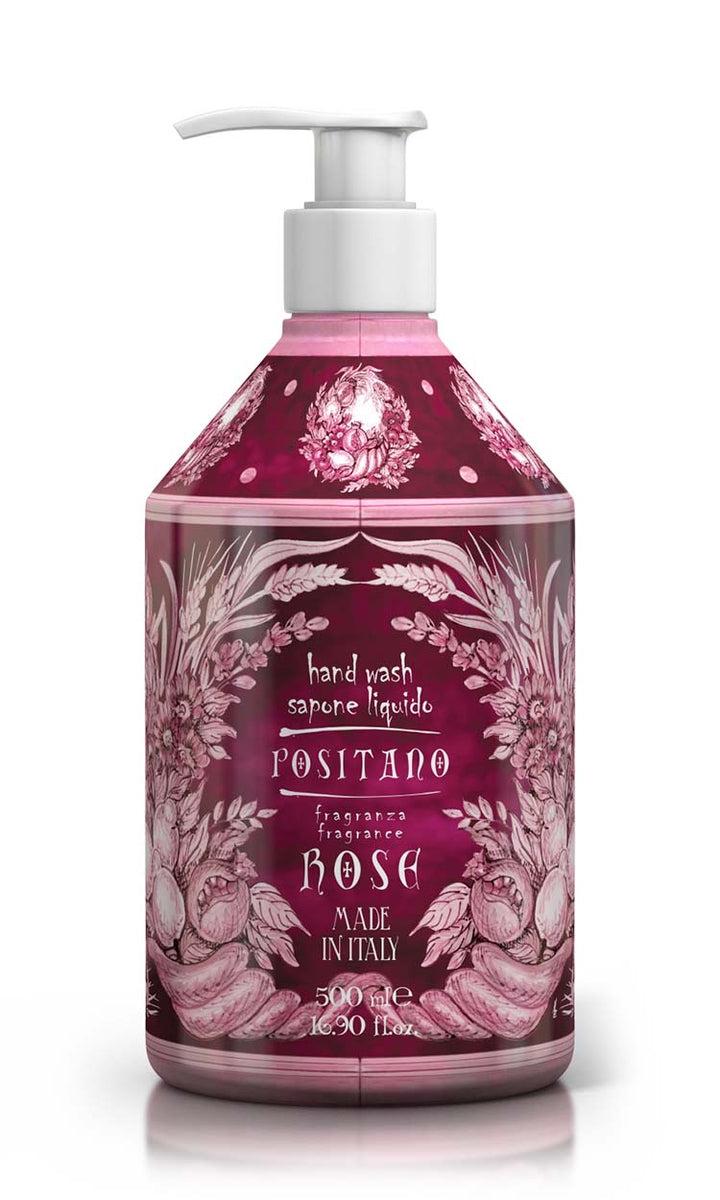 Rudy Profumi Sapone liquido mani da 500 mLrosa damascenaLinea Positano