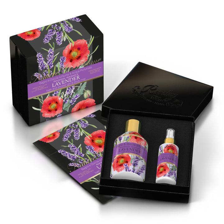 Rudy Profumi Scatola regalo con Bagno & Doccia Schiuma 250 mL + Acqua Profumata 100 mLNature&AromeLinea Lavender