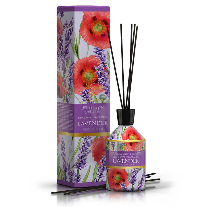 Rudy Profumi Diffusore per Ambiente 250 mL + BacchetteNature&AromeLinea Lavender