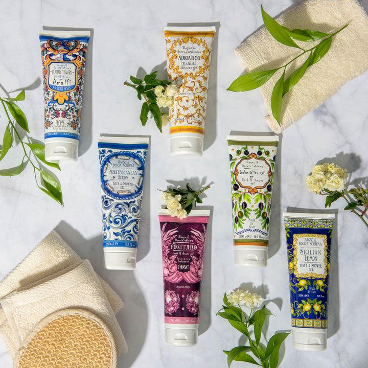 Rudy Profumi Docciaschiuma in Tubo da 250 mLiris e ylang ylangLinea Capri Consegna Veloce