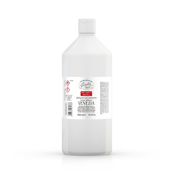 Rudy Profumi Ricarica diffusore per ambienti 1000 mLLe Maioliche di RudyLinea Venezia Officina